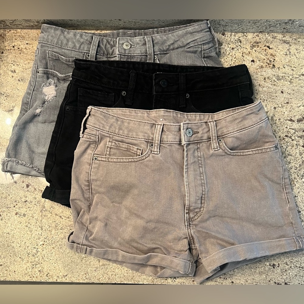 Set of 3 Old Navy High Rise O.G. Straight Shorts